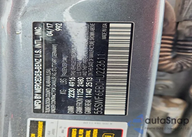 55SWF6EB0HU223611: 41606366