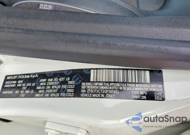 ZFBCFXCT2GP385883: 46389956