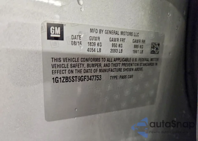 1G1ZB5ST9GF347753: 41946826