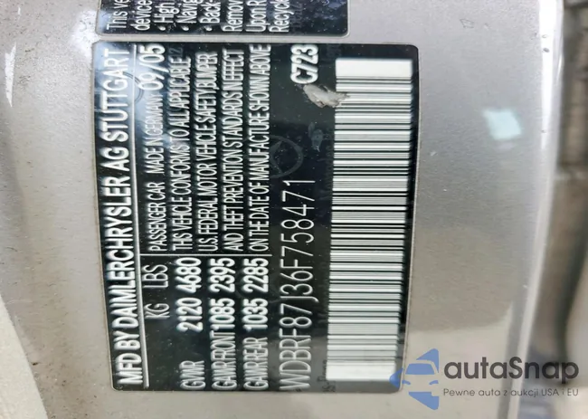 WDBRF87J36F758471: 46635566