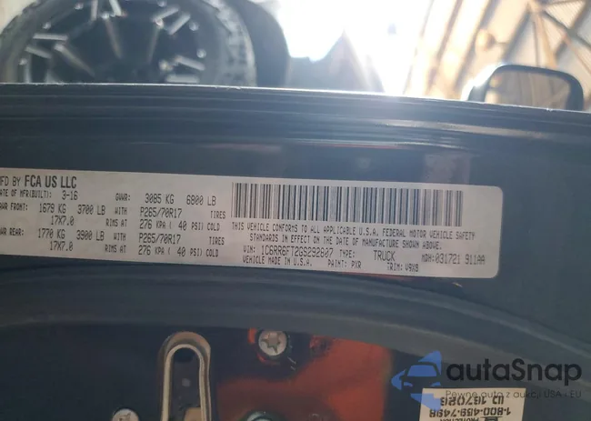 1C6RR6FT2GS292807: 46400306