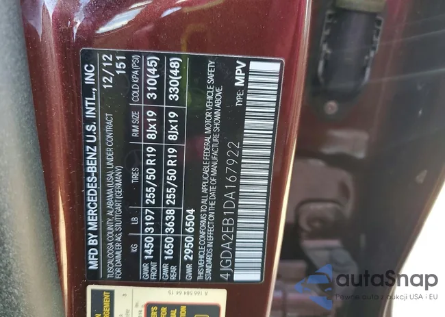 4JGDA2EB1DA167922: 79183105