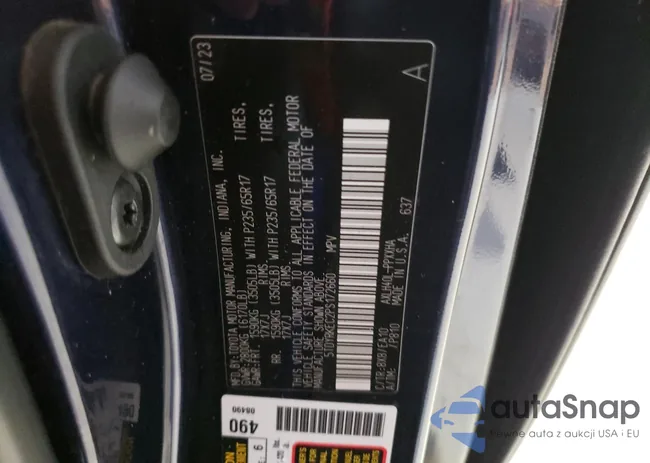 5TDYRKEC2PS172660: 53736715