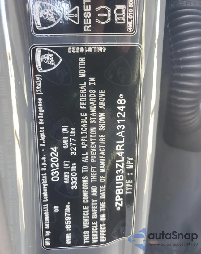 ZPBUB3ZL4RLA31248: 52360585