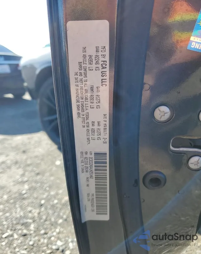 2C3CDZAG4JH251462: 51530595