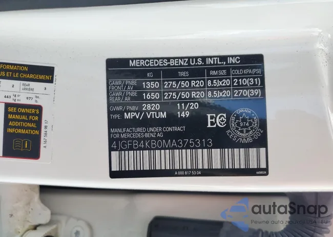 4JGFB4KB0MA375313: 52590865