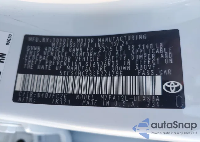 5YFS4MCE6SP224796: 53521835