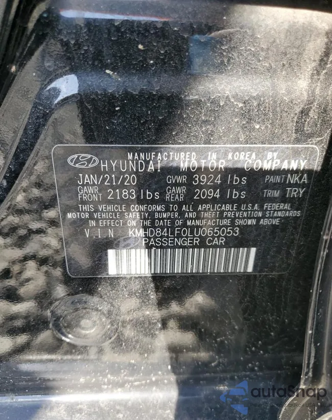 KMHD84LF0LU065053: 53088895