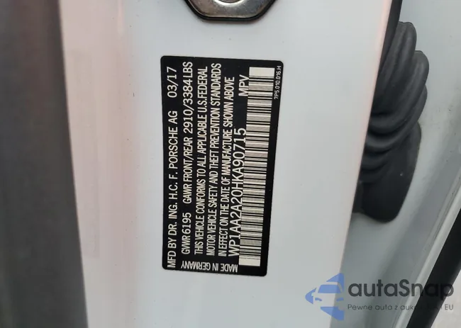 WP1AA2A20HKA90715: 53635315