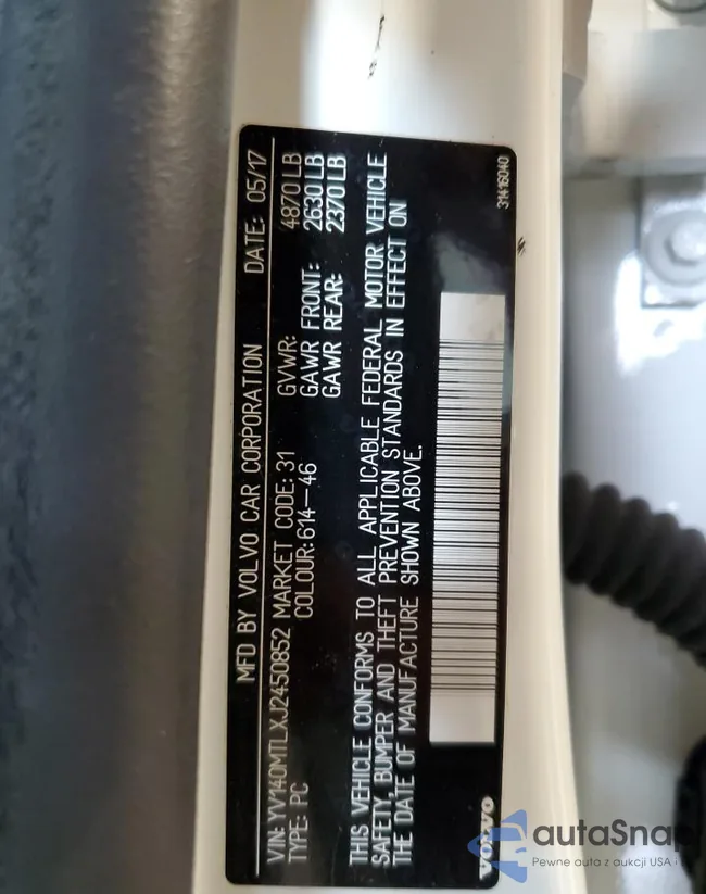 YV140MTLXJ2450852: 53932485