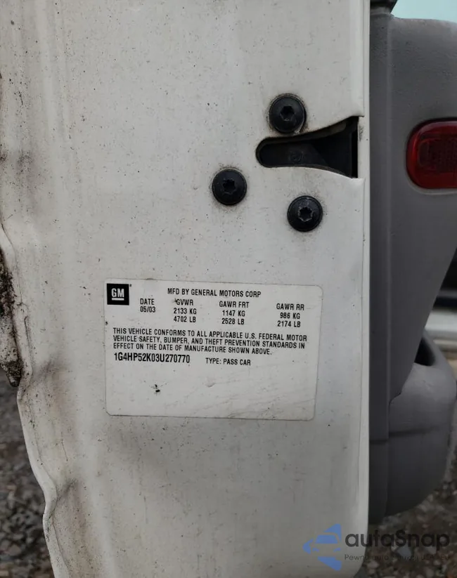 1G4HP52K03U270770: 67509795