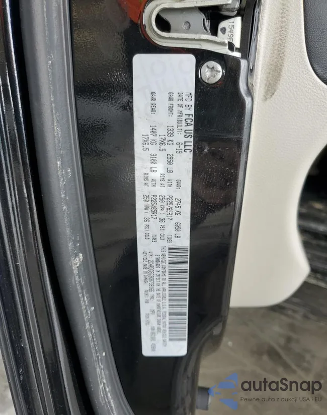 2C4RDGBG2KR739166: 84647805