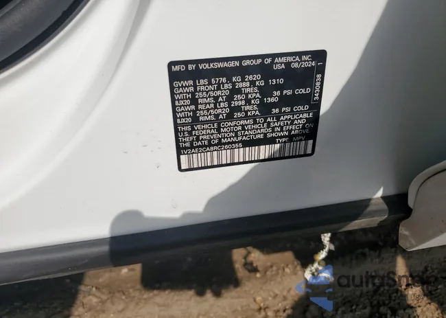 1V2AE2CA8RC260355: 53804085