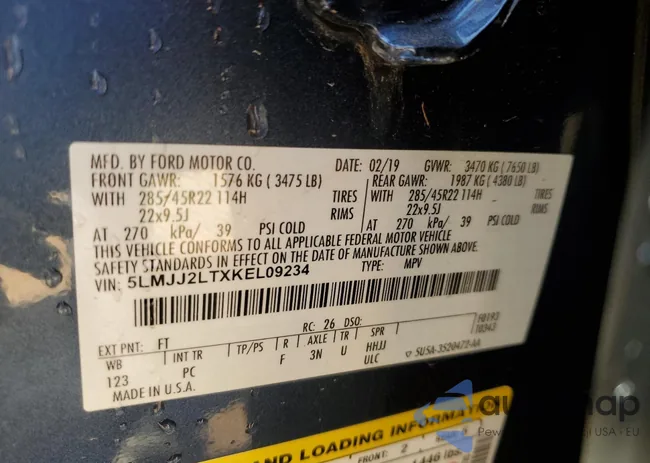 5LMJJ2LTXKEL09234: 53701725