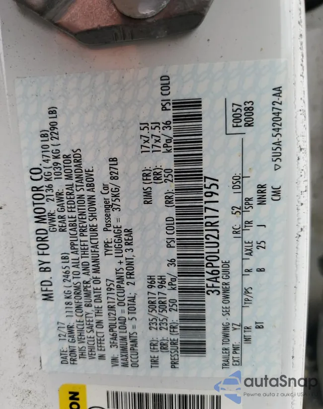 3FA6P0LU2JR171957: 54031085