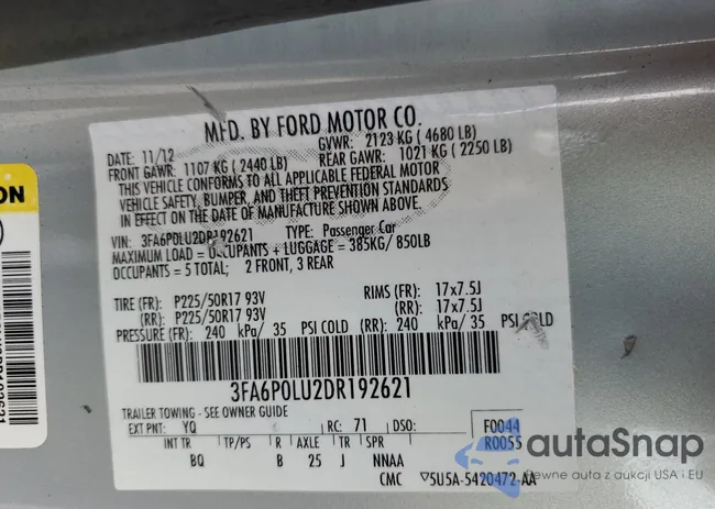 3FA6P0LU2DR192621: 53281105