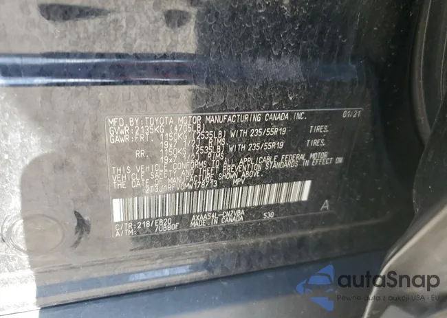 2T3J1RFV0MW178713: 54228855