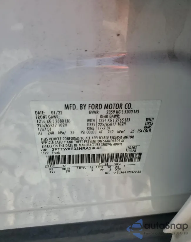 3FTTW8E33NRA29643: 53750785