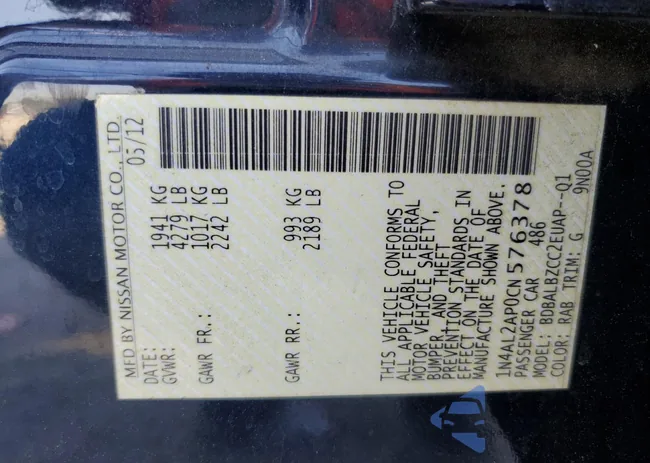 1N4AL2AP0CN576378: 53752635