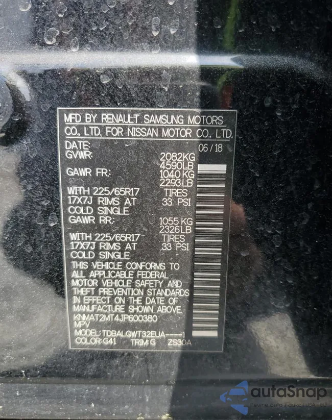 KNMAT2MT4JP600380: 55268945