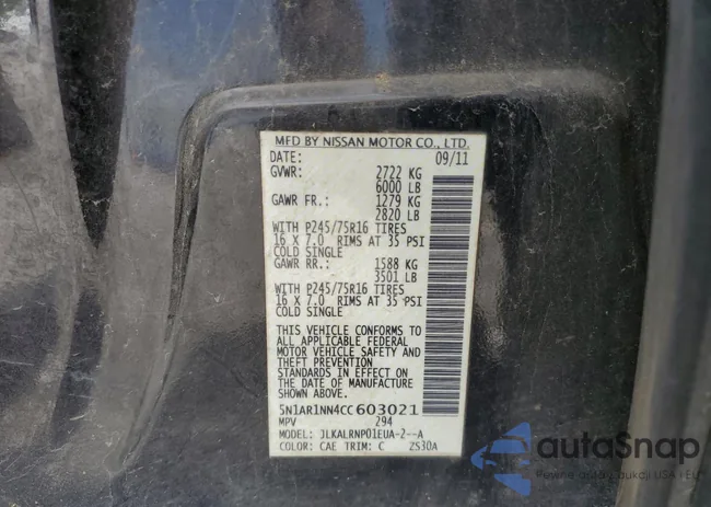 5N1AR1NN4CC603021: 56402475