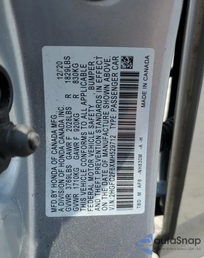 2HGFC2F6XMH529712: 55232595