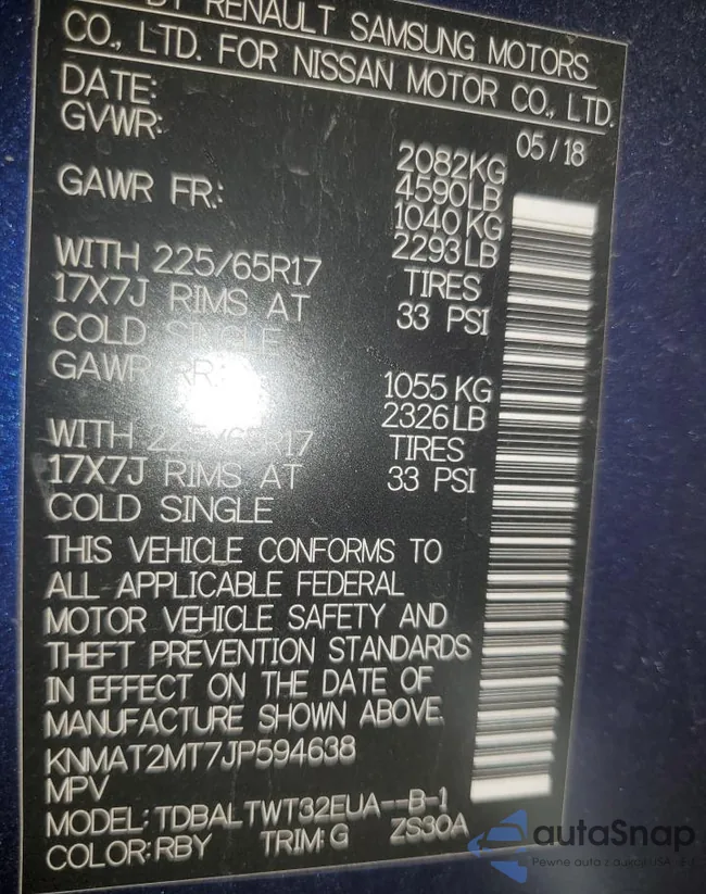 KNMAT2MT7JP594638: 58627855