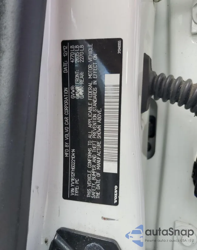 YV1612FH6D2210414: 56641975