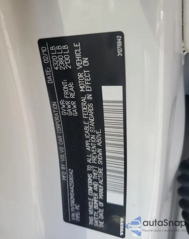 YV1382MS4A2506542: 56563775