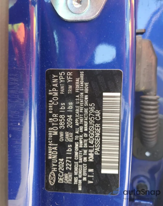 KMHLL4DG0SU957965: 59187825