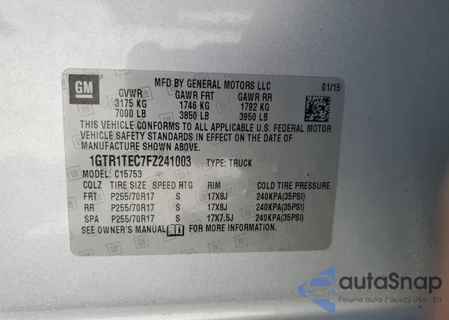 1GTR1TEC7FZ241003: 57729535