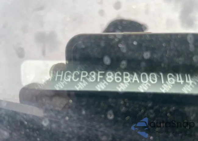 1HGCP3F86BA001644: 56414595