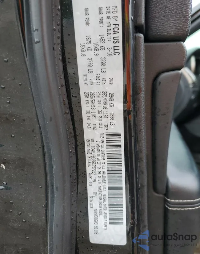 1C4RJFBG0GC357267: 56740735