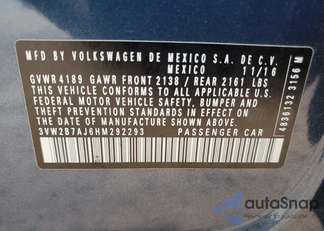 3VW2B7AJ6HM292293: 55517285