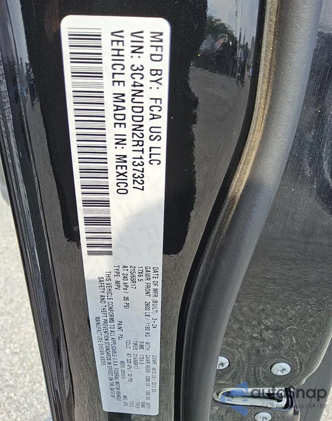 3C4NJDDN2RT137327: 55865515