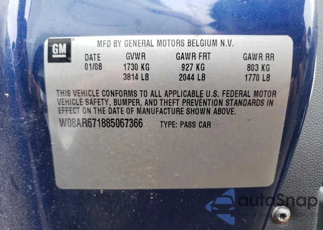 W08AR671885067366: 55321145