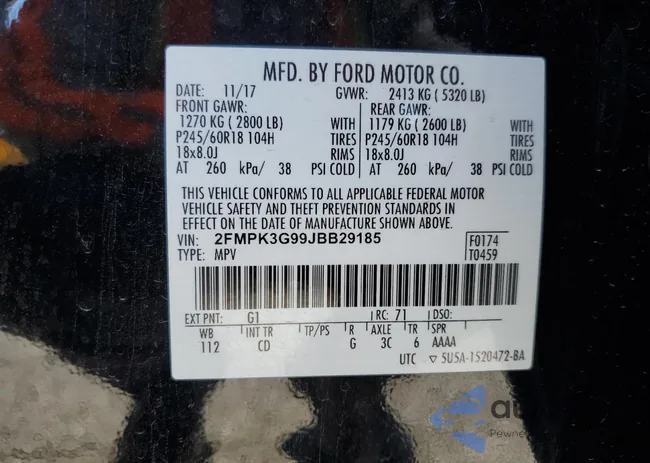 2FMPK3G99JBB29185: 57826265