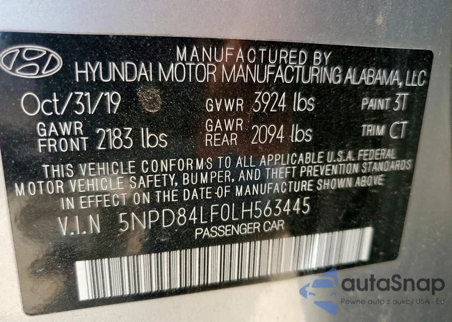 5NPD84LF0LH563445: 57825355