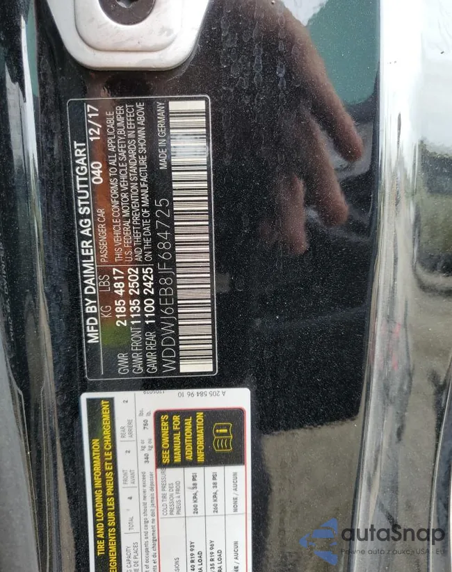 WDDWJ6EB8JF684725: 58220615