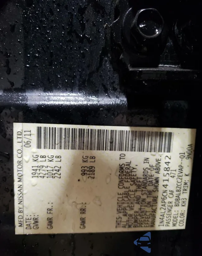 1N4AL2AP6CN415842: 57088125