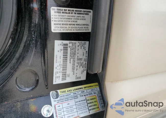 1FMFK18538LA54747: 56357445