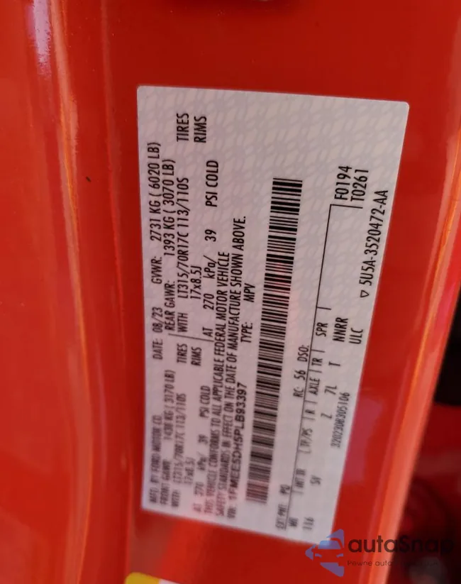 1FMEE5DH5PLB93397: 55642625