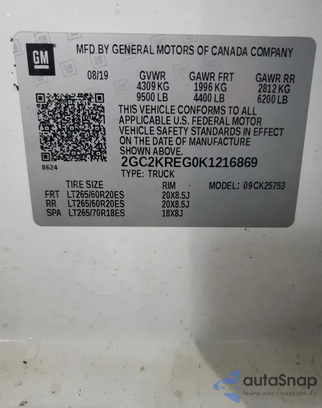 2GC2KREG0K1216869: 55451945