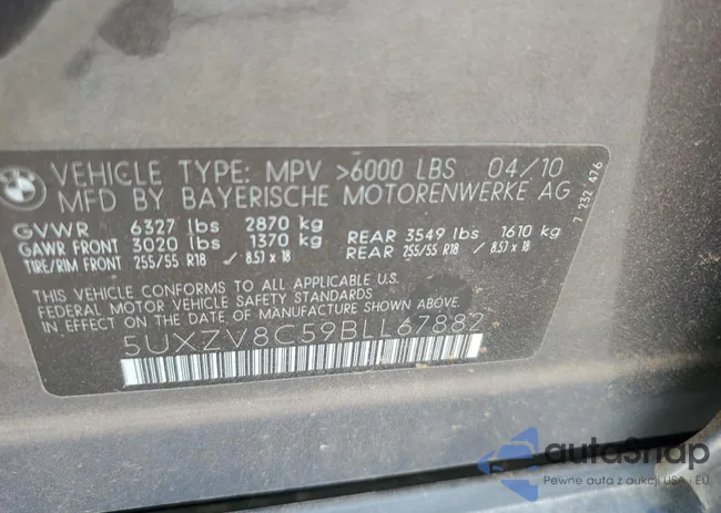 5UXZV8C59BLL67882: 58033615