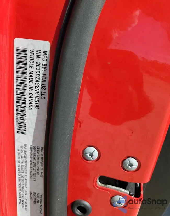 2C3CDZAG2NH185192: 59843604