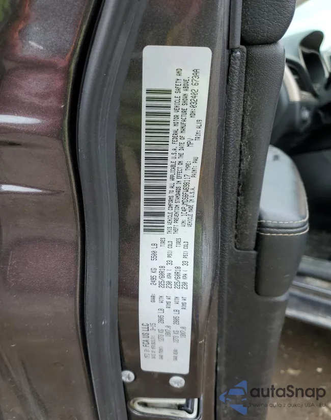 1C4PJMDS6FW698117: 53062485