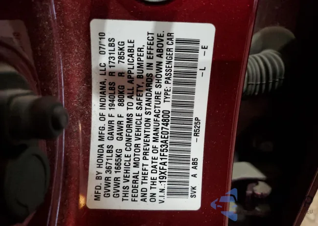 19XFA1F53AE074800: 60532624