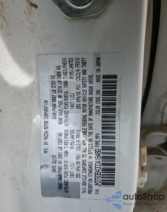 JM3TB3BA0D0415489: 58656044