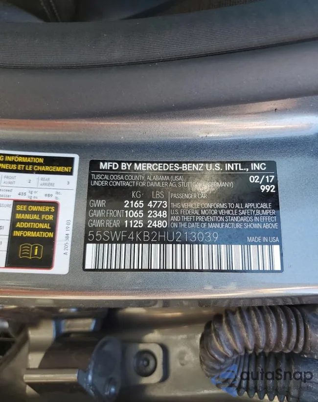 55SWF4KB2HU213039: 60000035