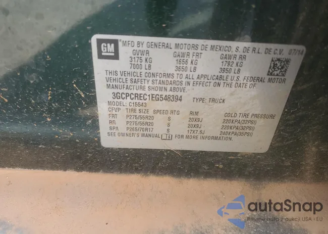 3GCPCREC1EG548394: 59689465